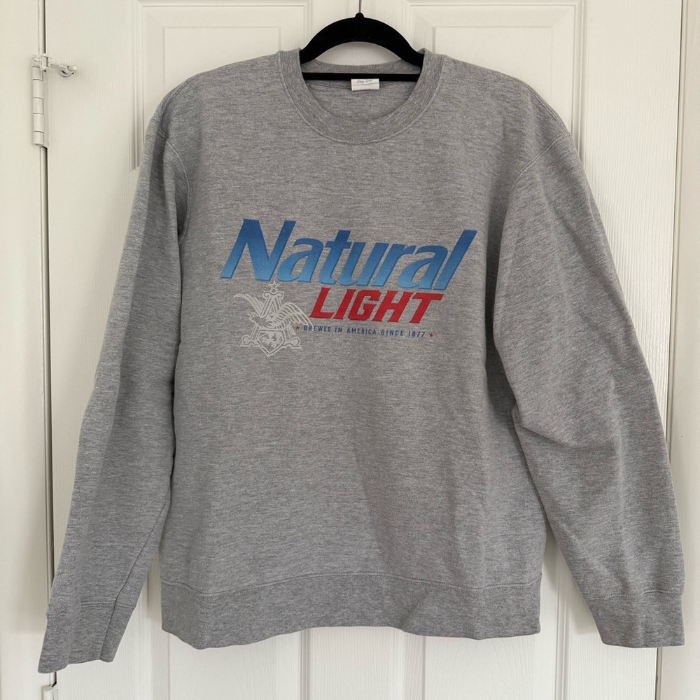 Vintage Natural Light Crewneck Sweatshirt